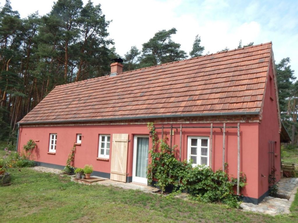 Ferienhaus mit Klavier im Wald bei Alt Jabel